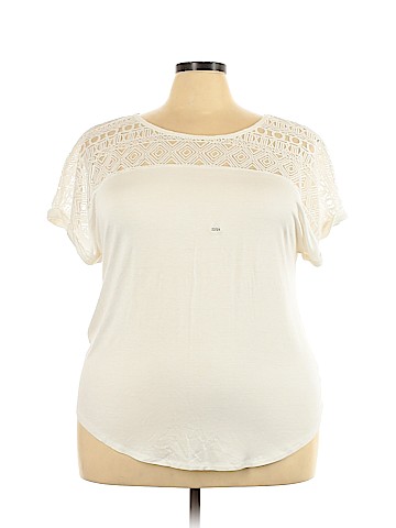 Lane Bryant Short Sleeve Top (view 1)