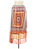 Unity 100% Polyester Orange Casual Skirt Size 1X - photo 2