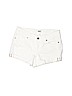 Paige 100% Polyester White Denim Shorts Size 25 waist - photo 1