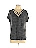 Mossimo Supply Co. Gray Short Sleeve Top Size XL - photo 1