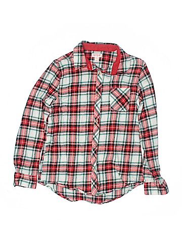 Cat & Jack Long Sleeve Button-Down Shirt (view 1)