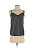 J.Crew 100% Polyester Gray Sleeveless Blouse Size 2 (petite) - photo 1