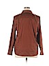 Chico's Brown Long Sleeve Button-Down Shirt Size XL (3) - photo 2