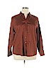 Chico's Brown Long Sleeve Button-Down Shirt Size XL (3) - photo 1