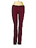 Hollister Burgundy Jeggings Size 00 - photo 1