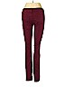 Hollister Burgundy Jeggings Size 00 - photo 2