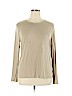 Chico's Tan Long Sleeve T-Shirt Size XL (3) - photo 1