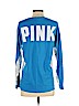 Victoria's Secret Pink 100% Cotton Blue Long Sleeve T-Shirt Size XS - photo 2