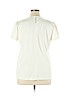 Ann Taylor Ivory Short Sleeve Blouse Size XL - photo 2