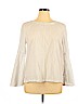 Ann Taylor LOFT Outlet 100% Cotton White Long Sleeve Top Size XL - photo 1