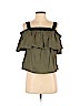 Grey by Jason Wu 100% Cotton Green Short Sleeve Blouse Size 4 - photo 1