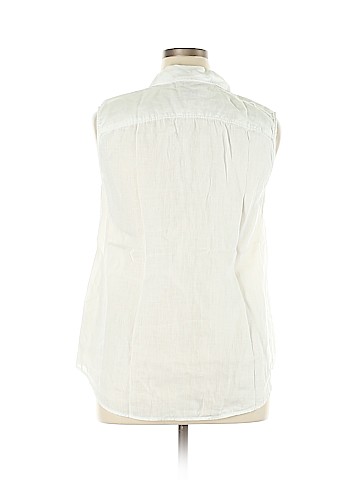 Talbots Sleeveless Button-Down Shirt (view 2)