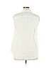 Talbots White Sleeveless Button-Down Shirt Size XL - photo 2