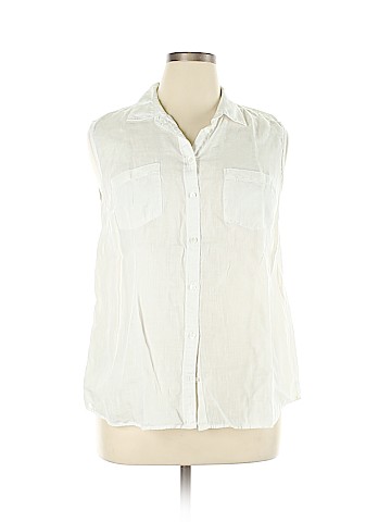 Talbots Sleeveless Button-Down Shirt (view 1)