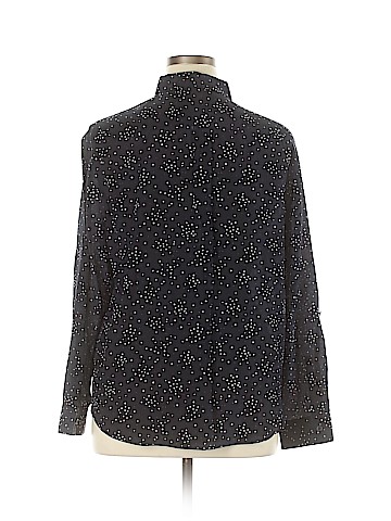 Ann Taylor Long Sleeve Silk Top (view 2)