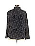 Ann Taylor 100% Silk Black Long Sleeve Silk Top Size XL - photo 2
