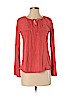 Lucky Brand Red Long Sleeve Top Size XS - photo 1