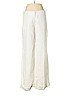 Tory Burch 100% Linen Ivory Linen Pants Size 8 - photo 1