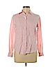 Brooks Brothers 100% Linen Pink Long Sleeve Button-Down Shirt Size 10 - photo 1