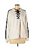 Victoria's Secret Pink White Pullover Hoodie Size M - photo 1