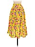 Joie 100% Silk Yellow Silk Skirt Size 00 - photo 2