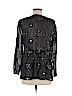 Chan Luu 100% Viscose Black Long Sleeve Blouse Size M - photo 2
