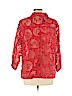 Chico's Design Red Long Sleeve Blouse Size XL (3) - photo 2
