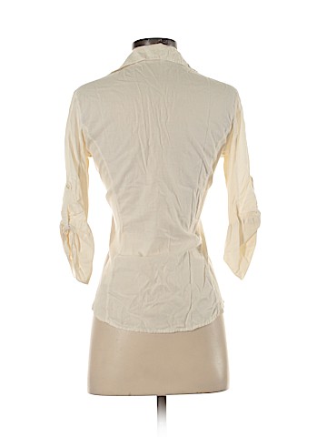 James Perse 3/4 Sleeve Button-Down Shirt (view 2)