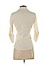 James Perse 100% Cotton White 3/4 Sleeve Button-Down Shirt Size Sm (1) - photo 2