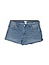H&M Blue Denim Shorts Size 10 - photo 1