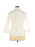 Carolina Herrera White 3/4 Sleeve Button-Down Shirt Size 14 - photo 2