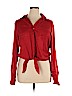 Style Envy 100% Rayon Red Long Sleeve Blouse Size XL - photo 1
