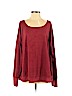 Shegul Burgundy Long Sleeve Top Size S - photo 1