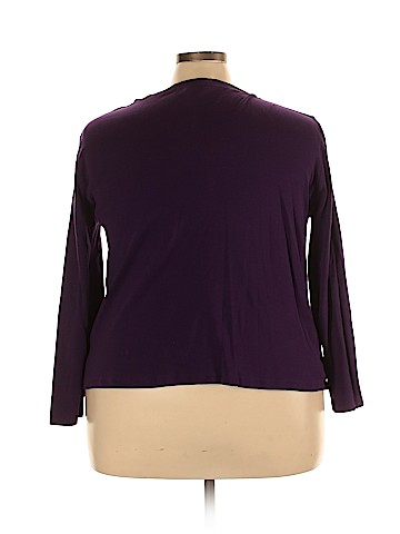 Lauren by Ralph Lauren 3/4 Sleeve Henley (view 2)