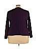 Lauren by Ralph Lauren 100% Cotton Purple 3/4 Sleeve Henley Size 3X - photo 2