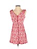 Topshop 100% Viscose Red Casual Dress Size 2 - photo 1