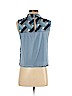 Tiny Blue Sleeveless Blouse Size S (petite) - photo 2