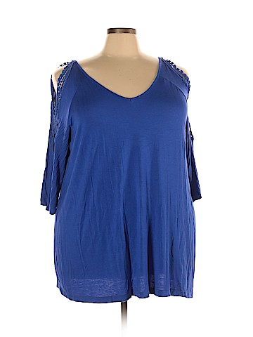 Jaclyn Smith 3/4 Sleeve Top (view 1)