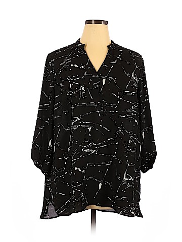 Boutique + Long Sleeve Blouse (view 1)