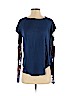 Free People 100% Cotton Blue Long Sleeve Top Size S - photo 1