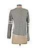 Pink Rose Gray Pullover Sweater Size S - photo 2