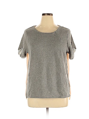American Eagle Outfitters Short Sleeve Blouse (view 1)