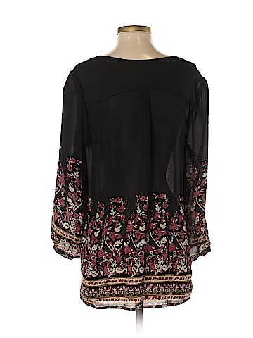 Joie 3/4 Sleeve Silk Top (view 2)