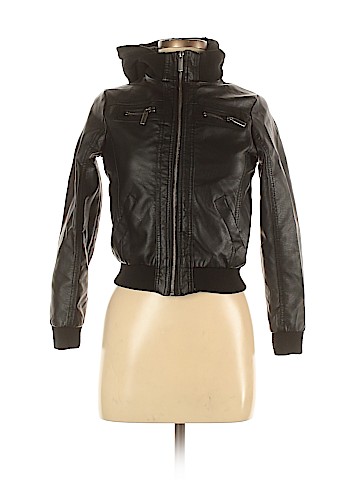 Full Tilt Faux Leather Jacket (view 1)