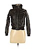 Full Tilt 100% Polyester Black Faux Leather Jacket Size M - photo 1