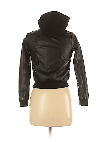 Full Tilt Faux Leather Jacket (view 2)