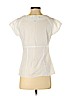 Talbots 100% Cotton White Short Sleeve Blouse Size 4 (petite) - photo 2