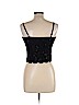INC International Concepts 100% Nylon Black Sleeveless Blouse Size 14 (petite) - photo 2