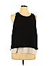 Banana Republic Factory Store 100% Polyester Black Sleeveless Blouse Size XL - photo 1