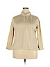 Reba Tan Long Sleeve Top Size 2X - photo 1